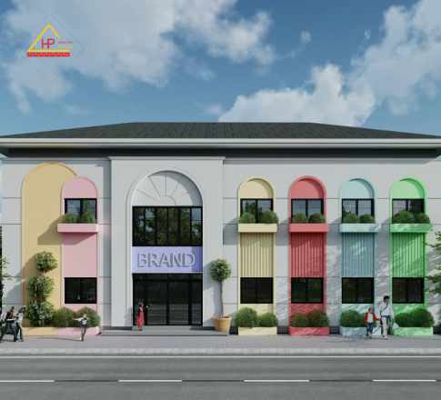 Mẫu nhà mái bằng hiện đại sáng tạo 