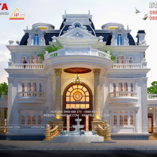 Công trình biệt thự hiện đại 